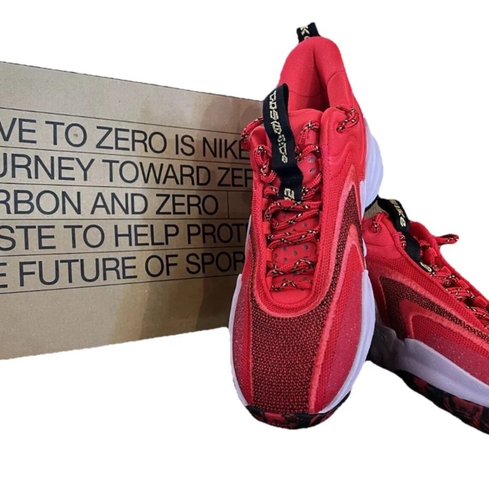 Nike Red and Black Sneakers
